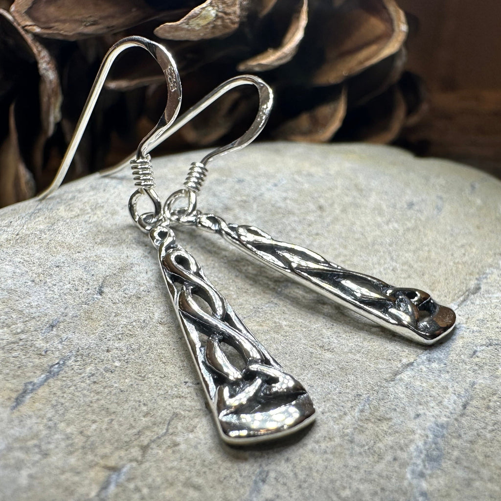 Gentle Celtic Knot Earrings