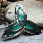 Eislyn Trinity Knot Celtic Brooch