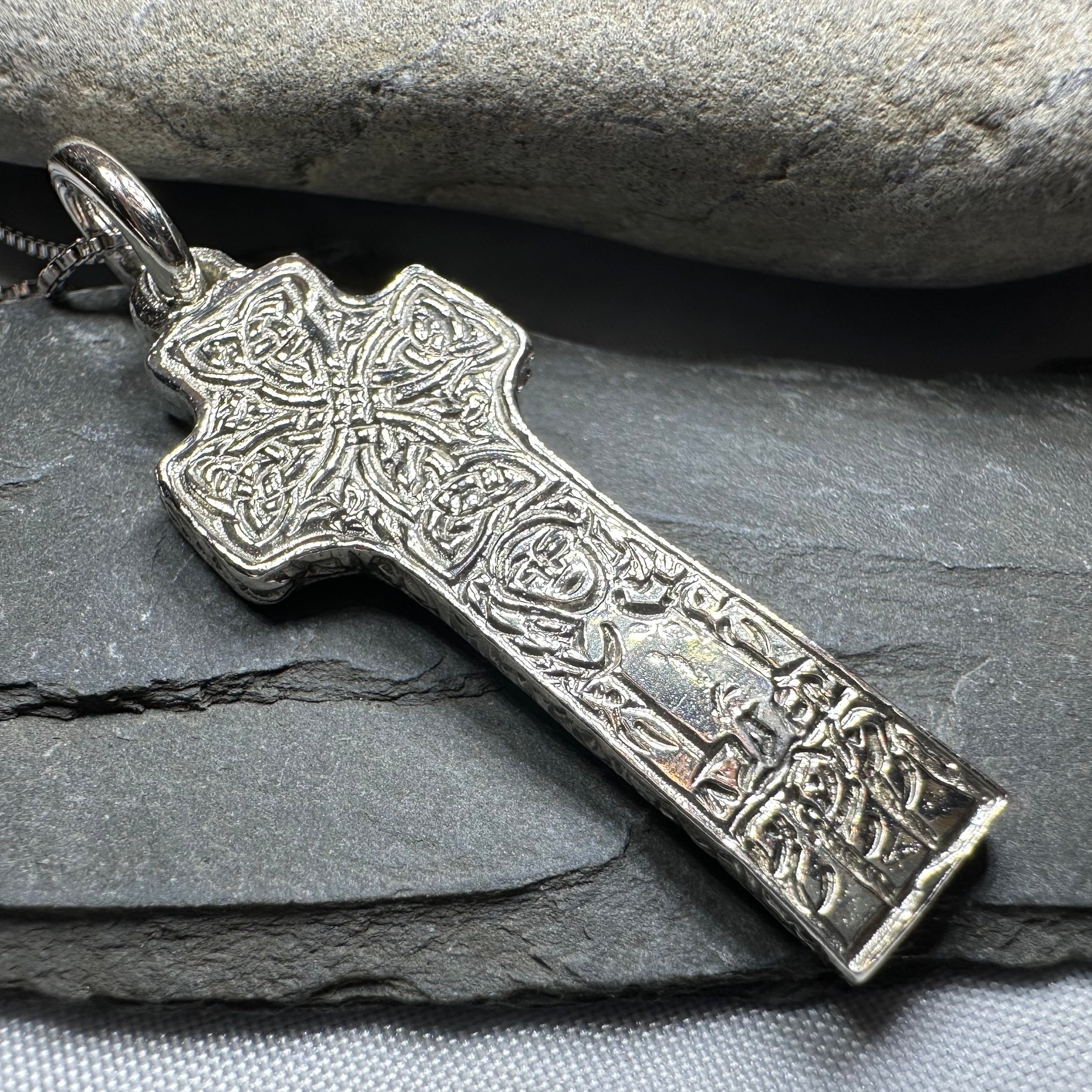 Artisan Irish Saint Patrick Cross Necklace