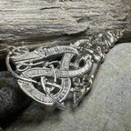 Artisan Irish Celtic Beast Brooch