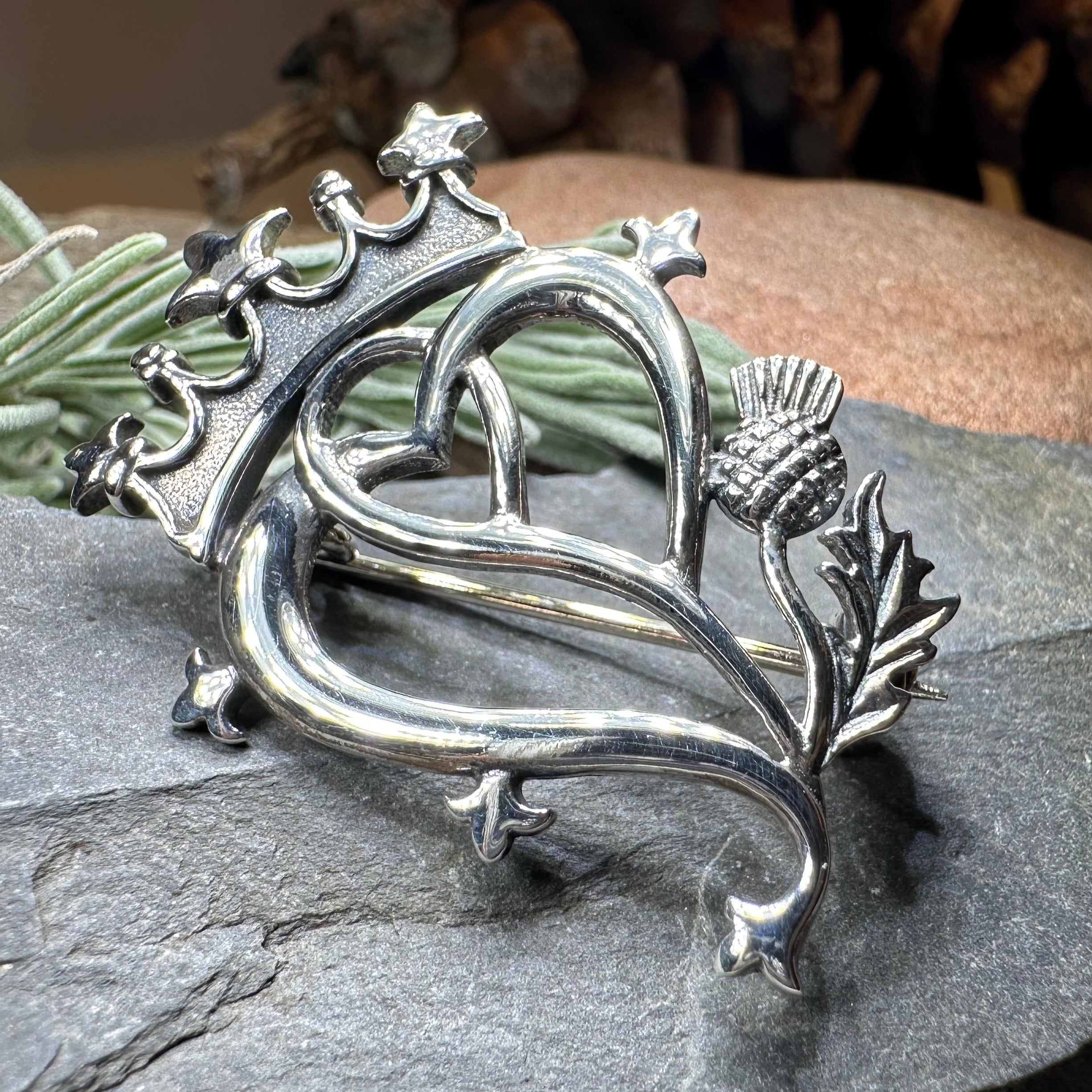 Sweetheart Luckenbooth Brooch