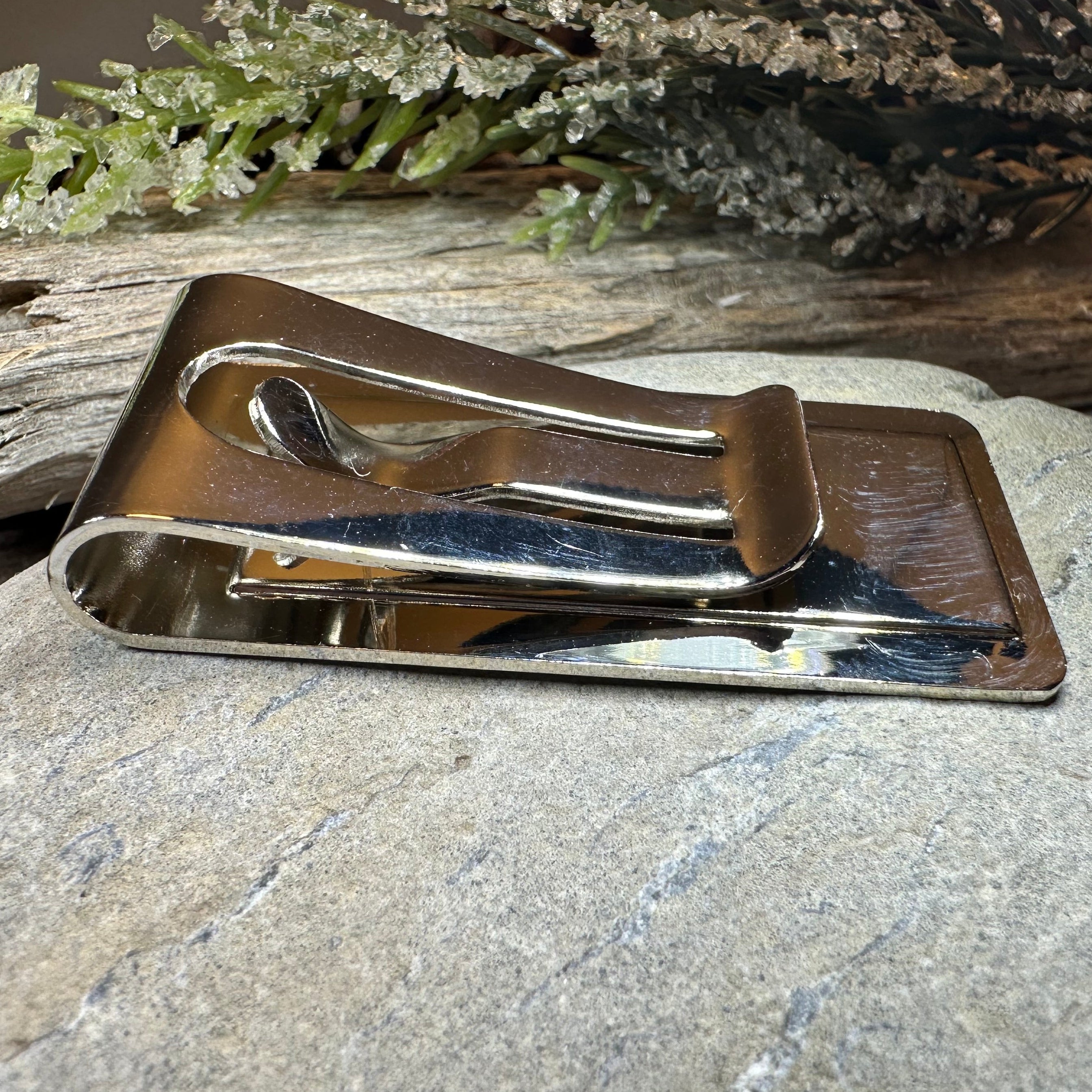 Golfer Copper Money Clip