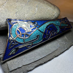 Long Celtic Dragon Brooch