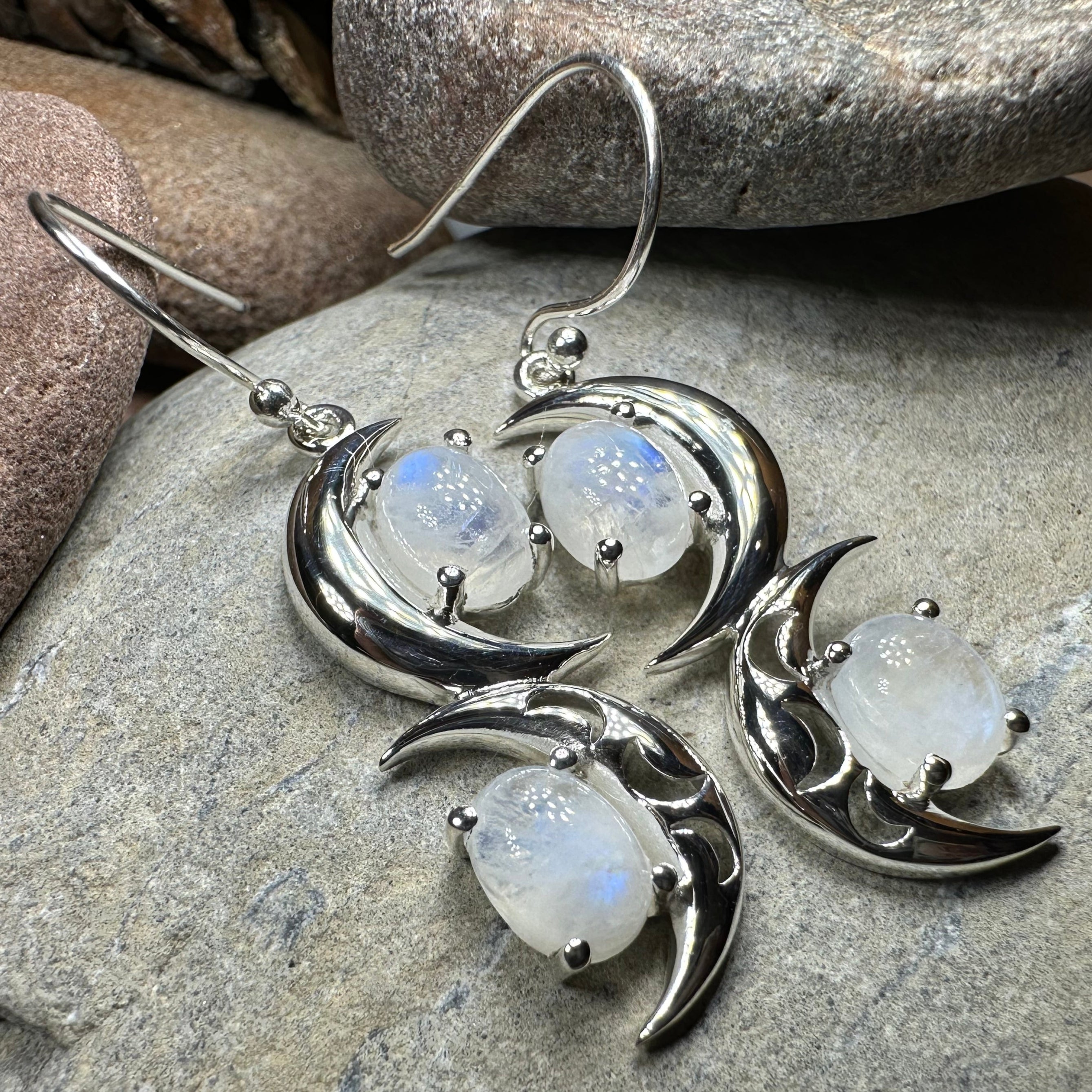 Mystic Dream Moonstone Earrings