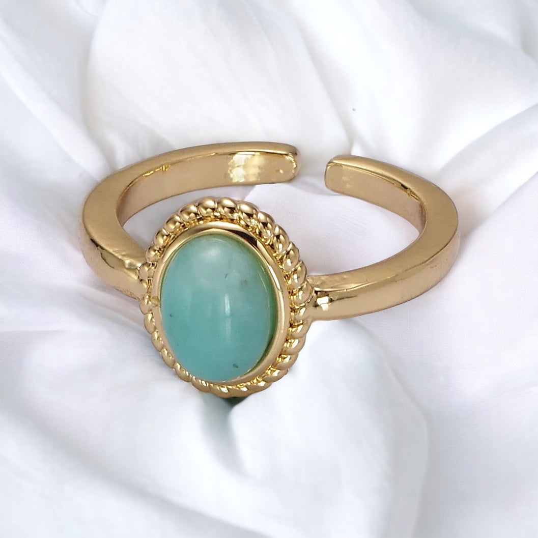 Tullia Natural Gemstone Ring