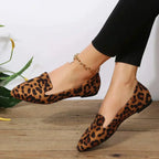 Pointed Toe Leopard Print Shoes