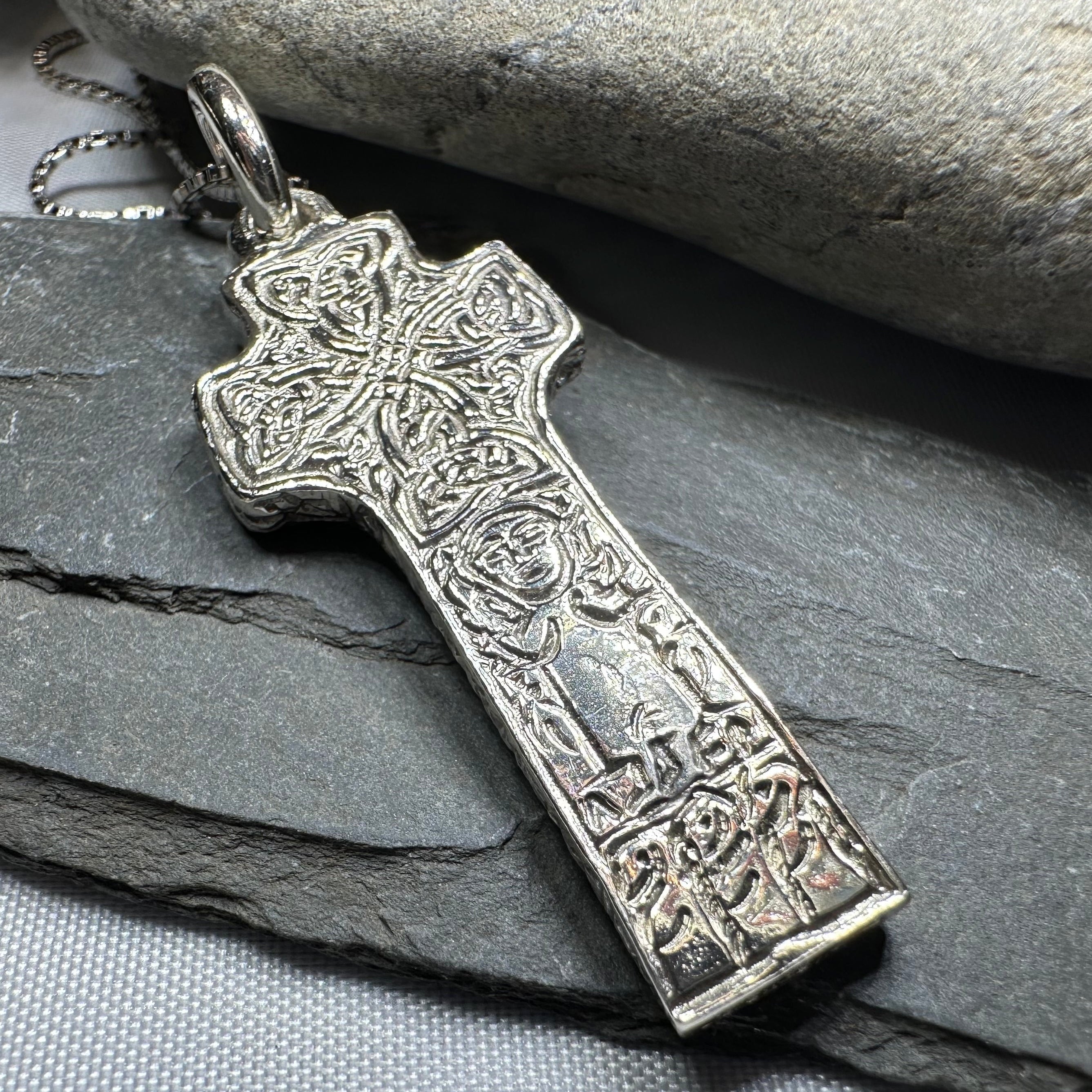 Artisan Irish Saint Patrick Cross Necklace