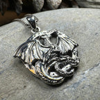 Silverwings Dragon Necklace