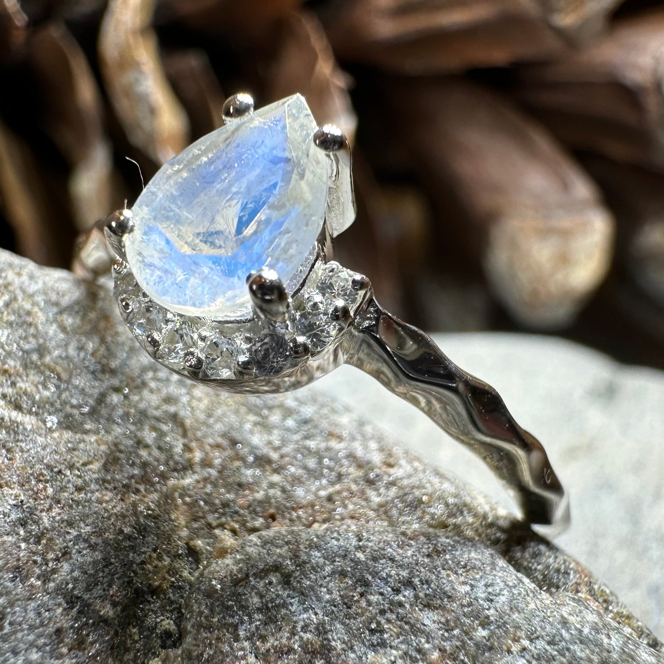 Calista Moonstone Ring