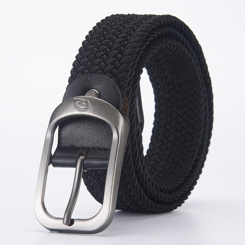 Casual Woven Belt Unisex Outdoor Elastic Belt 8 Colors