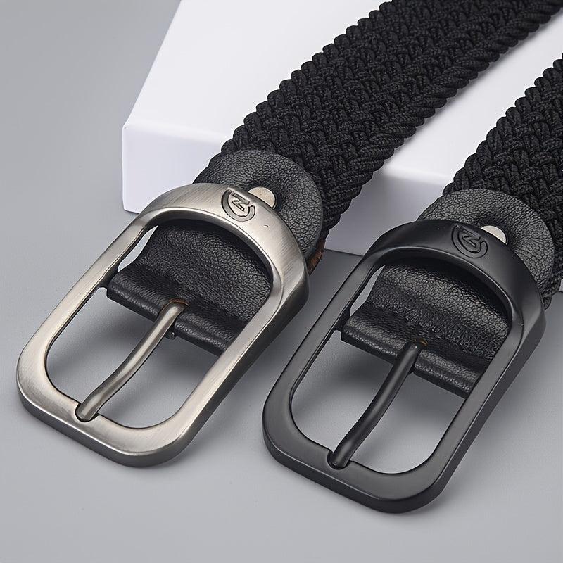 Casual Woven Belt Unisex Outdoor Elastic Belt 8 Colors