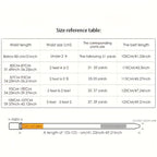 Men's Leather Belt with Golden Tone Finger Shaped Buckle