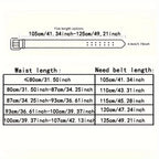 Men's Funky Style Double Prong Buckle Belt Top Layer Cowhide Leather