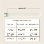 Western Horse Head Buckle Leather Belt with Alloy Horse Head