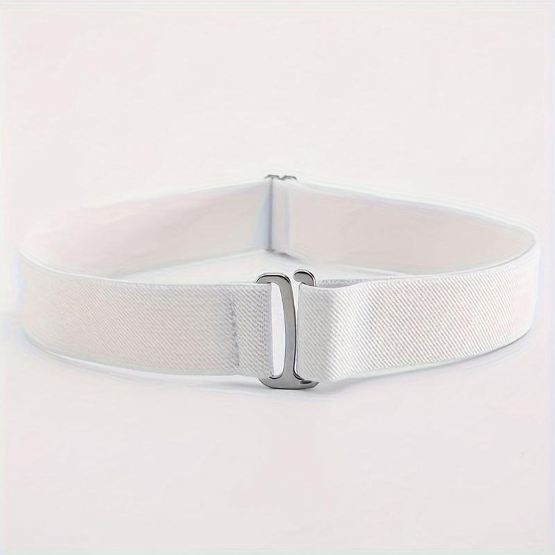Men's No Show Stretch Belt Invisible Elastic Web Strap Belt