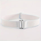 Men's No Show Stretch Belt Invisible Elastic Web Strap Belt