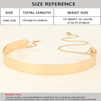 Adjustable Golden Belt for Women