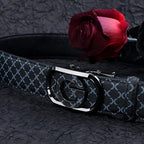 Automatic Buckle Belt Business Casual Men's Leather Belt