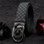 Automatic Buckle Belt Business Casual Men's Leather Belt
