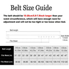 BISON DENIM Men's Vintage Leather Belt Brown