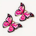 12pcs Butterfly Charms Pendant Enamel Metal Small Charms for Necklace Bracelet