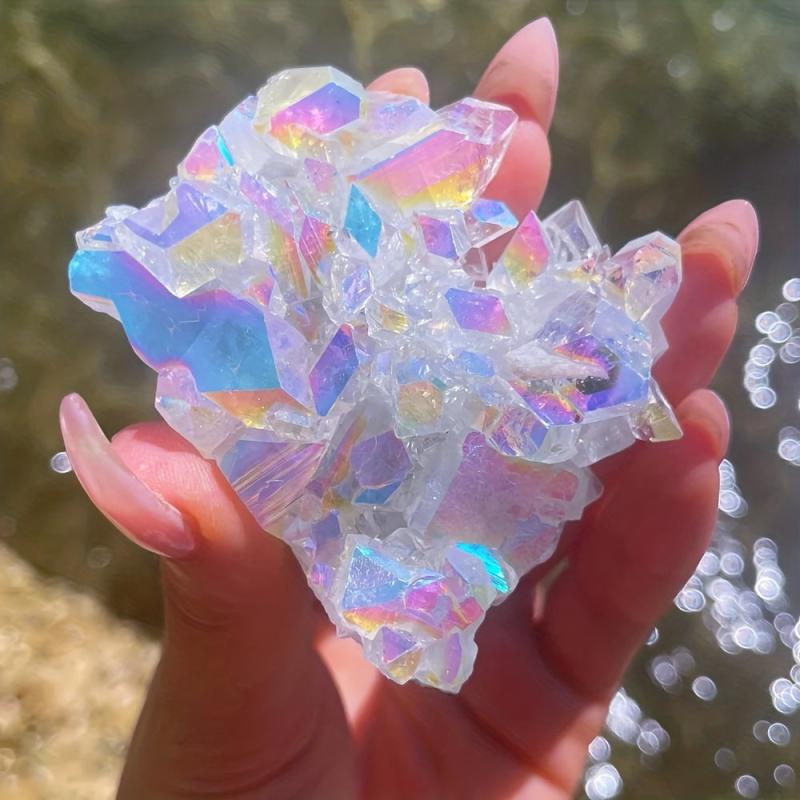 AAA Healing Plated Crystal Cluster - DIY Desk Decor