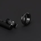 Matte Glitter Earrings and Studs - Street Style Stainless Steel - Men/Women