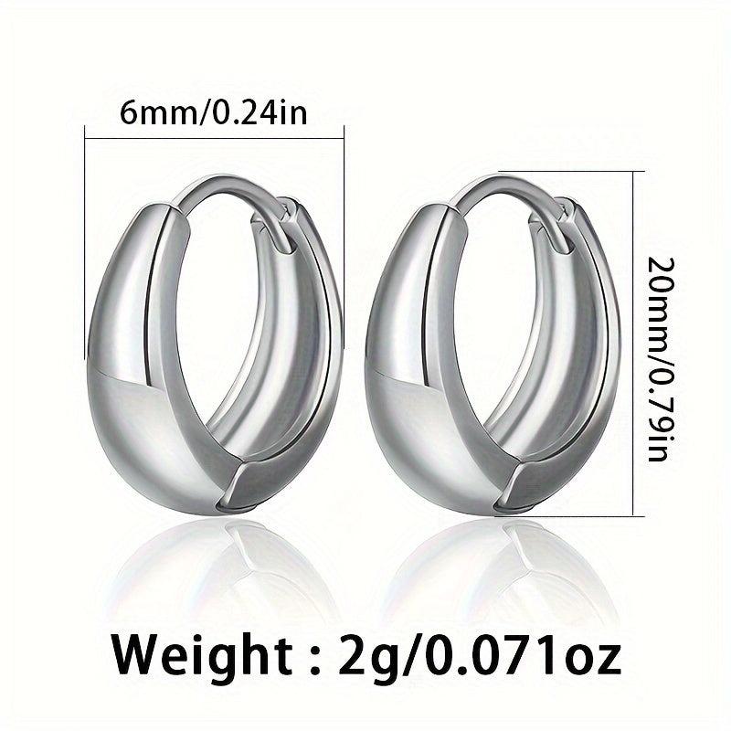 925 Sterling Silver Teardrop Earrings for Women Daily & Vacation Wear