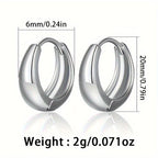 925 Sterling Silver Teardrop Earrings for Women Daily & Vacation Wear