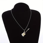 Rock Music Guitar Necklace Punk Gothic Pendant Jewelry