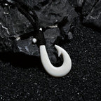 QIANZHIYUN Handcrafted Rope Necklace No Magnetic Fish Hook Pendant