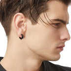 11pcs Punk Style Stainless Steel Ear Clip Set for Men and Women