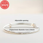 925 Sterling Silver Starry Sky Bracelet - Hypoallergenic