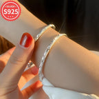 925 Sterling Silver Starry Sky Bracelet - Hypoallergenic