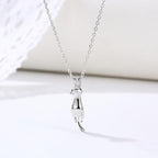 Women's Cat Pendant Necklace 925 Silver Mother's Jewelry Girlfriend Gift