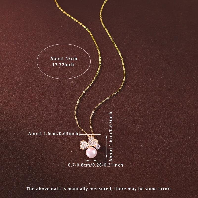 Freshwater Pearl Pendant Necklace with Natural Pearls