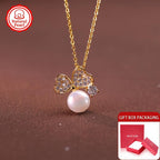 Freshwater Pearl Pendant Necklace with Natural Pearls