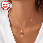 Heart Shaped Mother Daughter Necklace