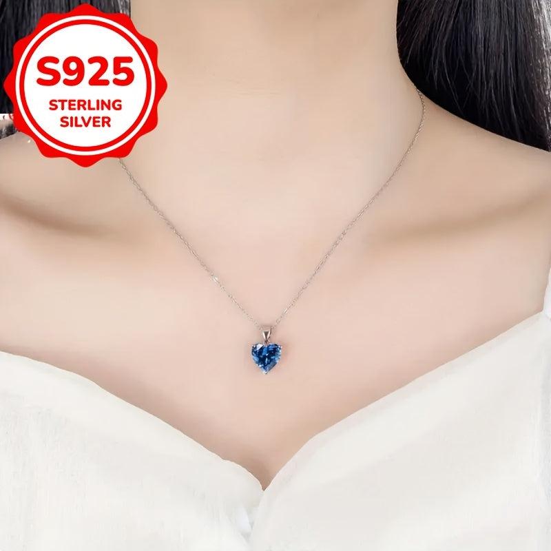 925 Silver Pendant & Zirconia Jewelry Set