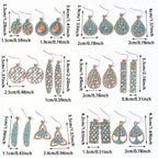 12 Pairs Ethnic Style Women's Earrings Set