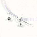 2pcs 1/2 40mm Stainless Steel Industrial Barbell Cartilage Earrings with Spiral