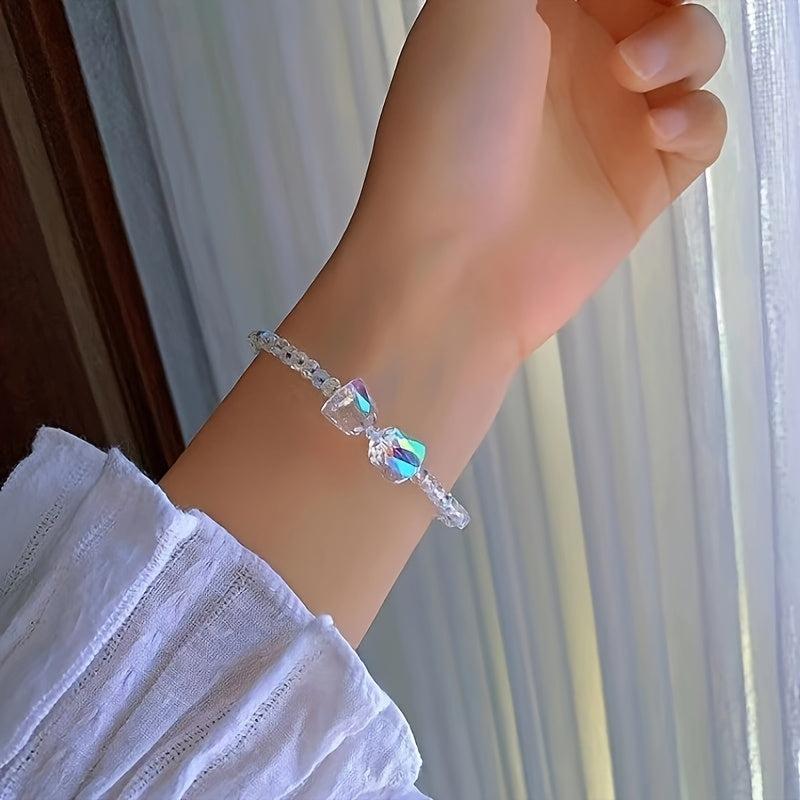 Glass Bead Bracelet for Women Daily Wear Accessory Ideal Thanksgiving Gift