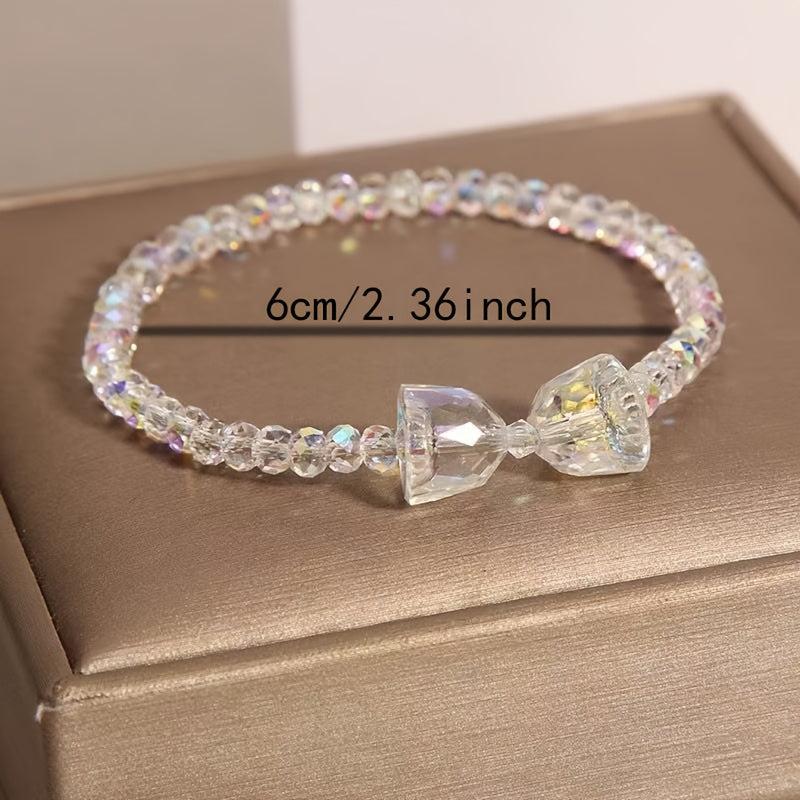 Glass Bead Bracelet for Women Daily Wear Accessory Ideal Thanksgiving Gift