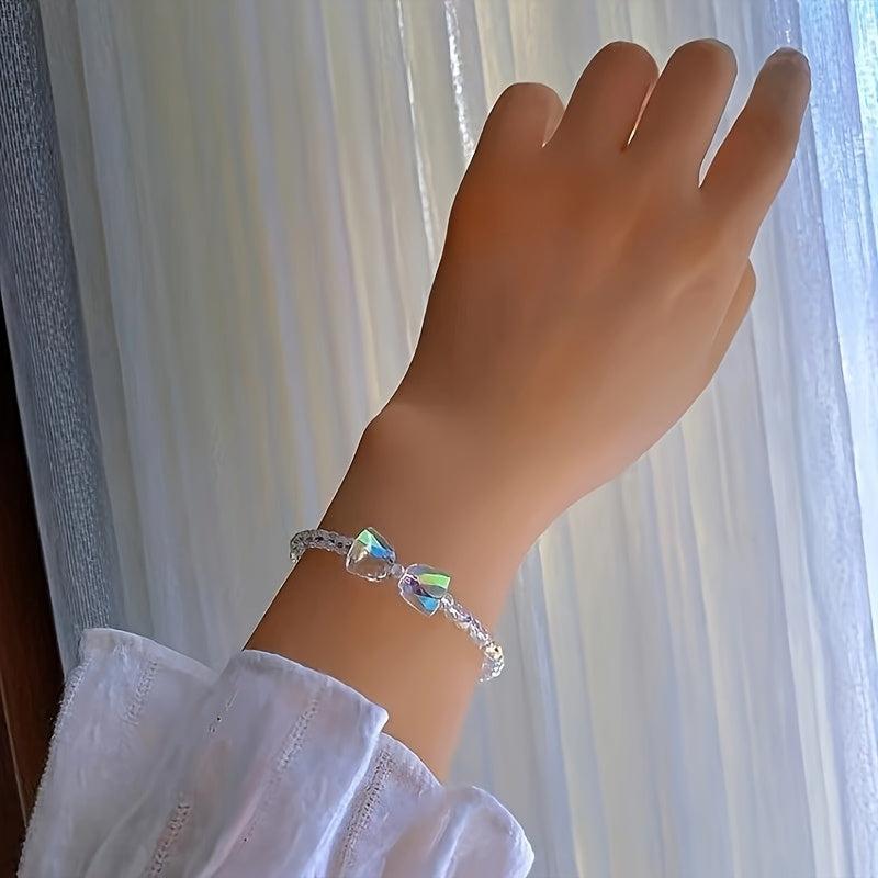 Glass Bead Bracelet for Women Daily Wear Accessory Ideal Thanksgiving Gift