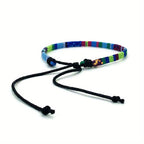 12pcs Bohemian Braided Bracelets Set for Women and Men