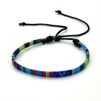 12pcs Bohemian Braided Bracelets Set for Women and Men