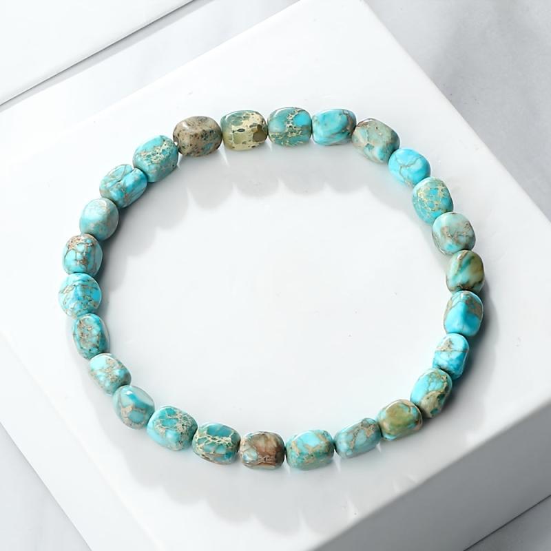 Vintage Boho Stone Beaded Bracelet - Comfortable & Stylish