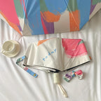 Compact Travel Umbrella Auto Open Close Windproof UV Sunshade