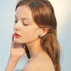 12pcs Resin Butterfly Earring Set Colorful Studs for Daily & Party Wear