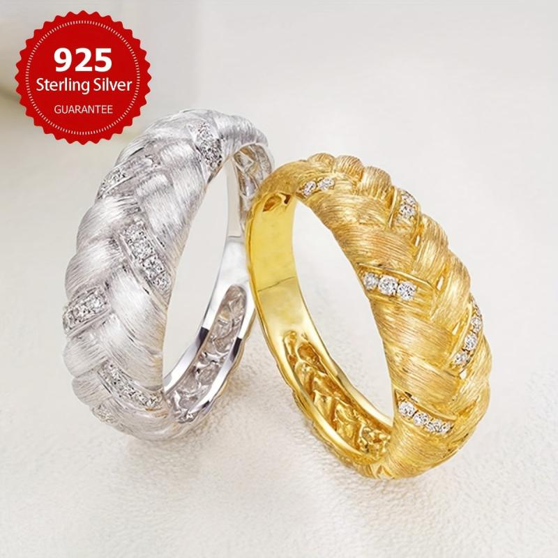 S925 Sterling Silver Zirconia Women's Promise Ring